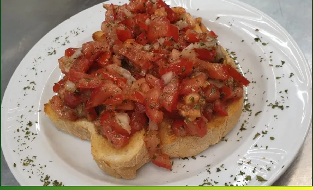 Bruschetta im Bistro Cappuccino